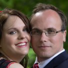 Weddingshoot - Marjolein (Nijn) en Barend - Close-up together